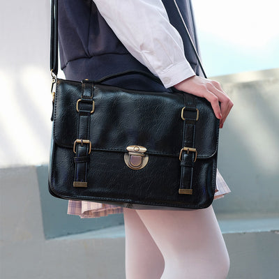 Bolso Mensajero Retro de Gran Capacidad Portátil - Image 6