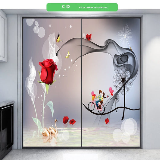 Vinilo Esmerilado de Privacidad con Adherencia Estática para Ventanas y Baño - Image 2