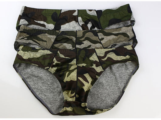 Calzoncillos Triangulares Estampado Camuflaje en Nylon para Hombre - Image 15