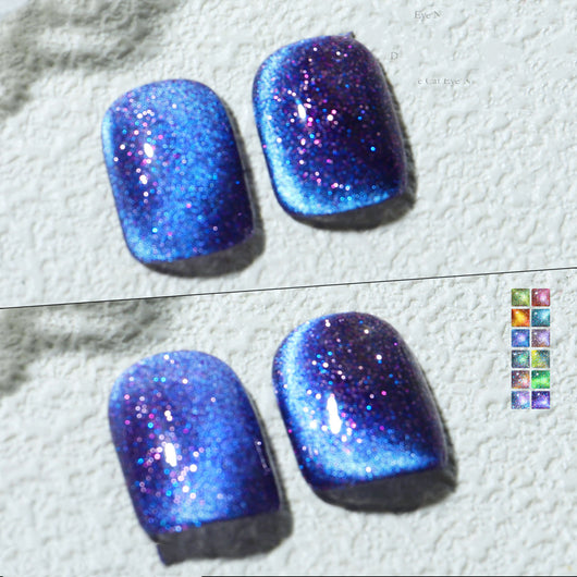 Esmalte de Gel Gato Ahumado Aurora Galaxia Brillante - Image 5