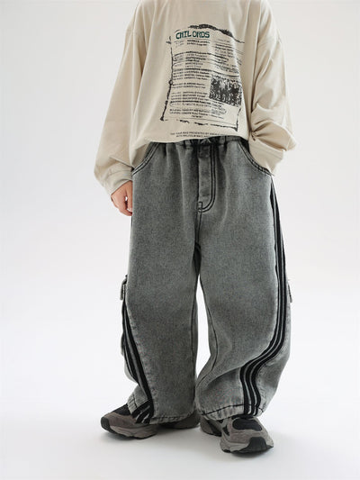 Pantalones Vaqueros Acolchados para Niños - Otoño e Invierno - Image 12