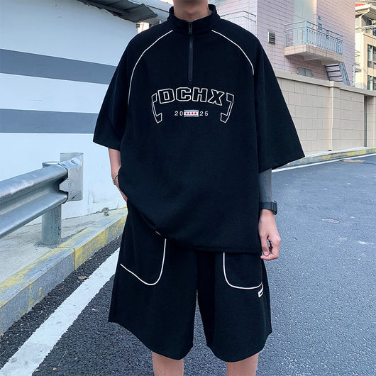 Conjunto Deportivo Polo Manga Corta Estilo Hong Kong para Estudiantes - Image 7