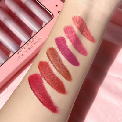 Set de Labiales Mate Aterciopelado de Larga Duración sin Transferencia - Image 11