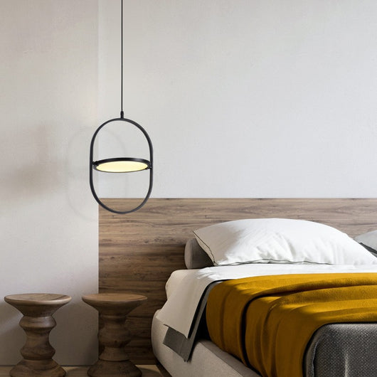 Lámpara de Mesita Nórdica con Ojo Mágico Reversible Personalizable - Image 4
