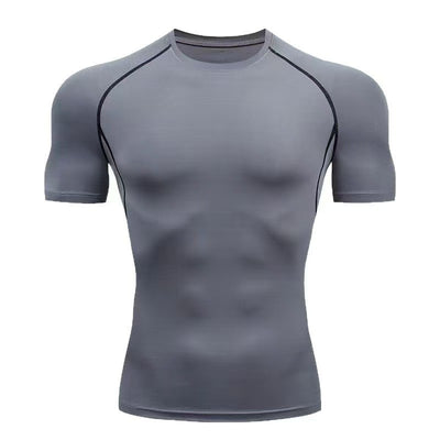 Camiseta de Compresión Deportiva Blanca y Roja para Básquetbol y Fútbol - Image 21