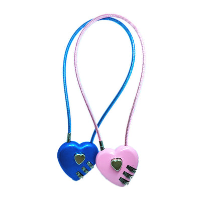 Candado de Amor Corazón de Durazno con Cuerda Larga - Image 5