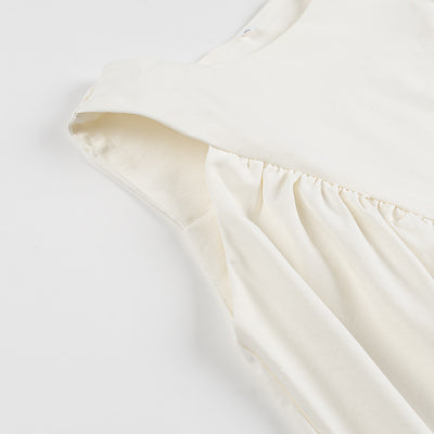 Chaleco Plisado para Mujer Cuello Redondo sin Mangas - Image 27