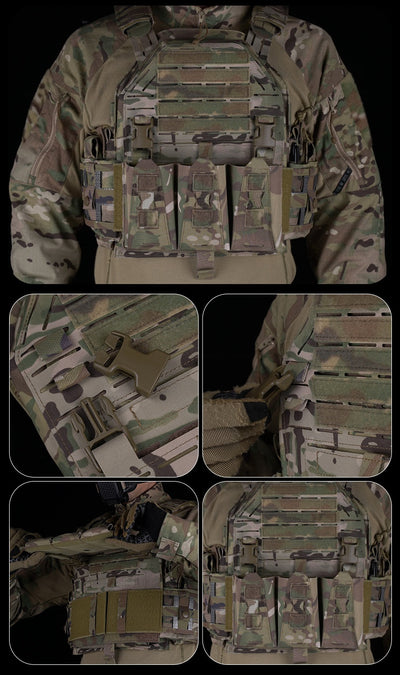 Chaleco Táctico Reforzado con Protección Láser para Operaciones Profesionales - Image 18