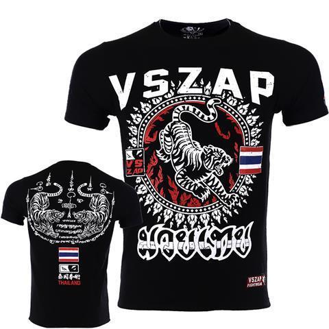 Playera de Entrenamiento Muay Thai Tigre - Tela Stretch Transpirable - Image 4