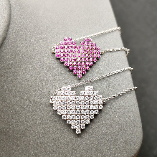 Collar Corazón de Amor - Diseño Minimalista y Personalizable - Image 2