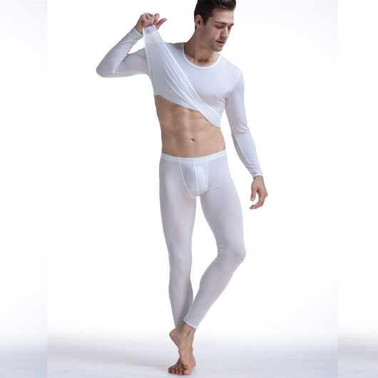 Conjunto de Pantalón y Blusa Ice Silk para Otoño - Image 15