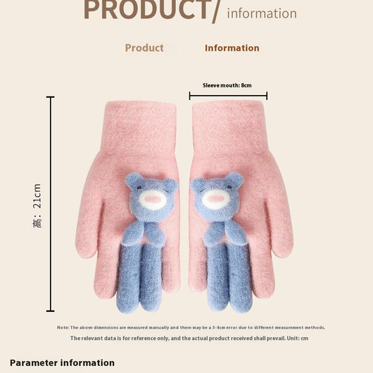 Guantes de Cinco Dedos Acolchados - Diseño Infantil Adorable y Resistente al Viento - Image 15