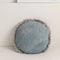 Almohada Redonda Con Borlas Color Denim
