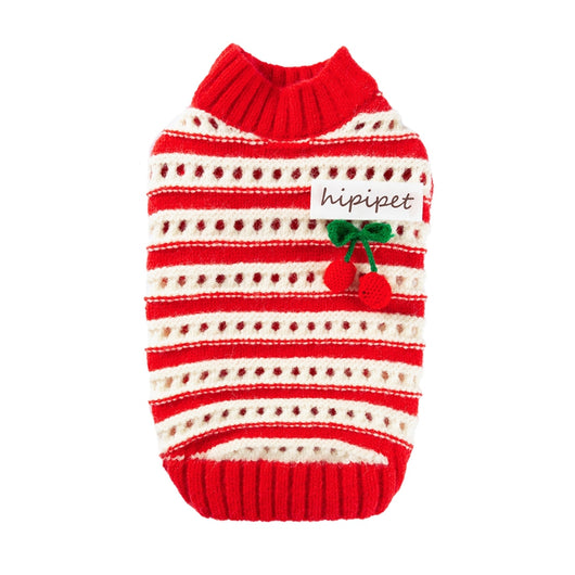 Suéter Tejido para Perros y Gatos - Abrigo Cálido de Invierno con Diseño Calado - Image 11