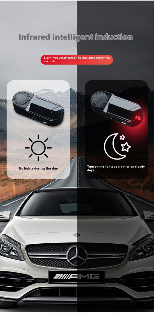 Luz de Advertencia Solar para Auto con Aromaterapia - Image 14