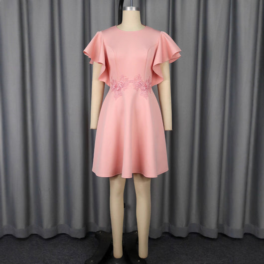 Vestido de Fiesta Elegante con Bordado Exclusivo Ajuste Slim - Image 2