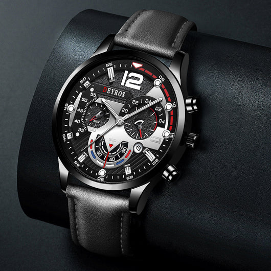 Reloj de Cuarzo Luminoso con Calendario y Cinturón de Moda - Image 15