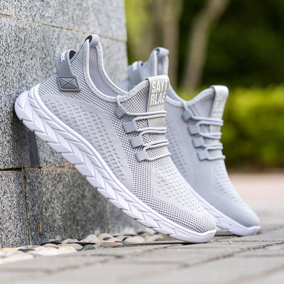 Zapatos Deportivos de Punto Transpirable para Hombre - Image 10