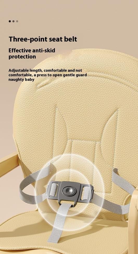 Silla de Comer Multifuncional Plegable para Niños - Image 25