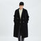 Sobretudo Masculino de Cashmere Reversível na Altura do Joelho - Outono e Inverno