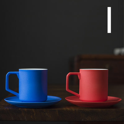 Juego de Tazas de Cerámica Artesanal con Platillo - Image 23