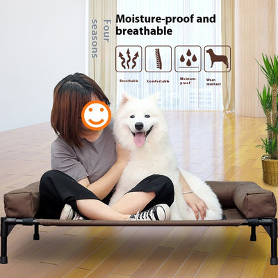 Cama Campestre para Mascotas con Bordes Extraíbles y Lavables - Image 10