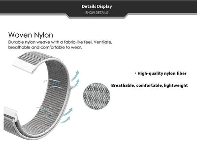 Correa Deportiva Nylon Loopback para Smartwatch - Image 9