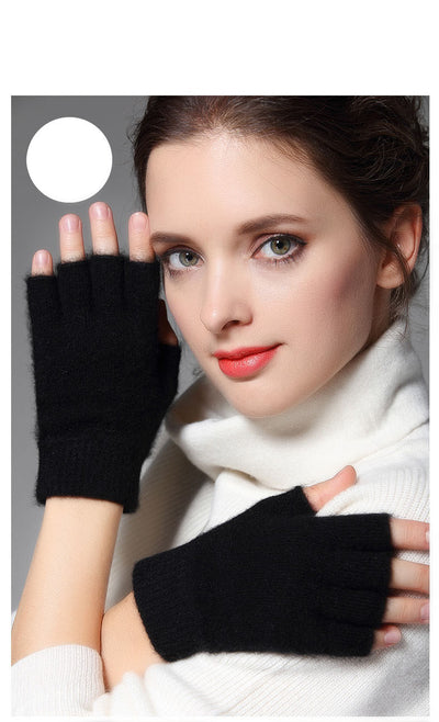 Guantes de Lana Mitones sin Dedos - Image 4