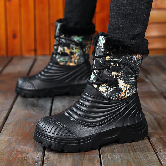Botas de Nieve para Hombre Talla Grande con Forro Polar - Calidez Extrema - Image 3