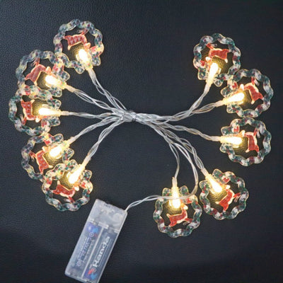 Cadena de Luces LED Multiusos - Árbol de Navidad, Muñeco de Nieve y Decoración Temática - Image 11