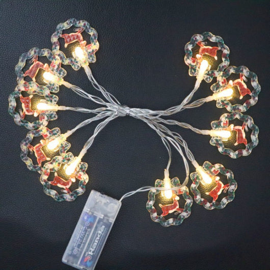 Cadena de Luces LED Multiusos - Árbol de Navidad, Muñeco de Nieve y Decoración Temática - Image 11