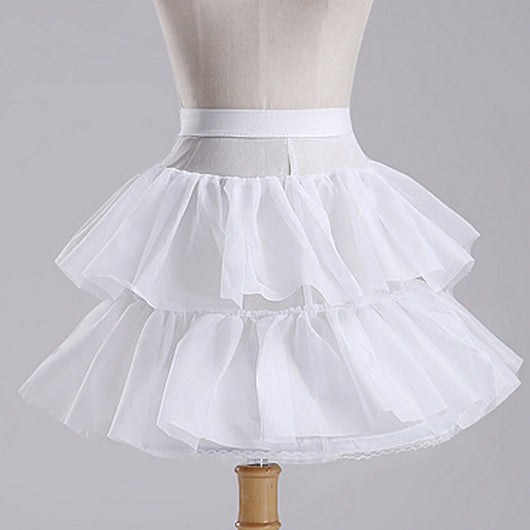 Enagua Infantil de Dos Capas para Vestido de Ceremonia - Image 9