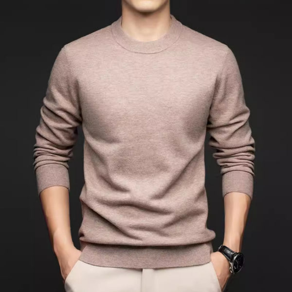 Polera Térmica Básica Cuello Redondo para Hombre - Colores Sólidos