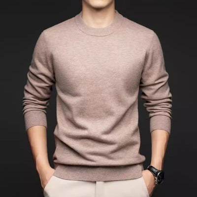 Polera Térmica Básica Cuello Redondo para Hombre - Colores Sólidos