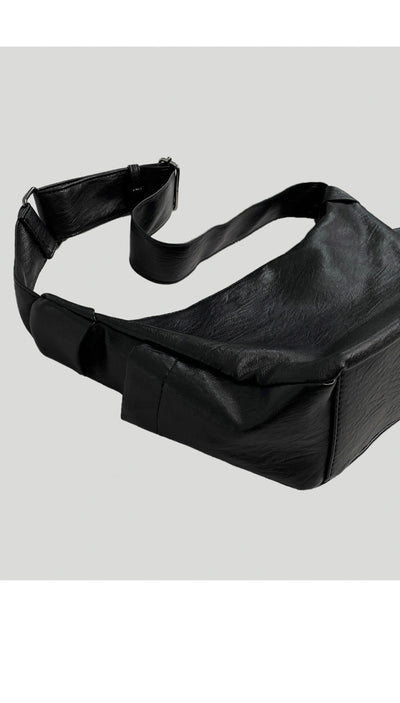 Bolsa Mensajera de Cuero PU para Hombre - Capacidad Grande, Estilo Minimalista - Image 12
