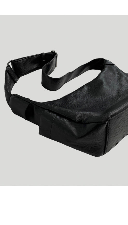 Bolsa Mensajera de Cuero PU para Hombre - Capacidad Grande, Estilo Minimalista - Image 12