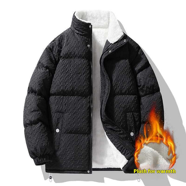 Abrigo Acolchado Yurong de Algodón Grueso - Estilo Casual Trendy