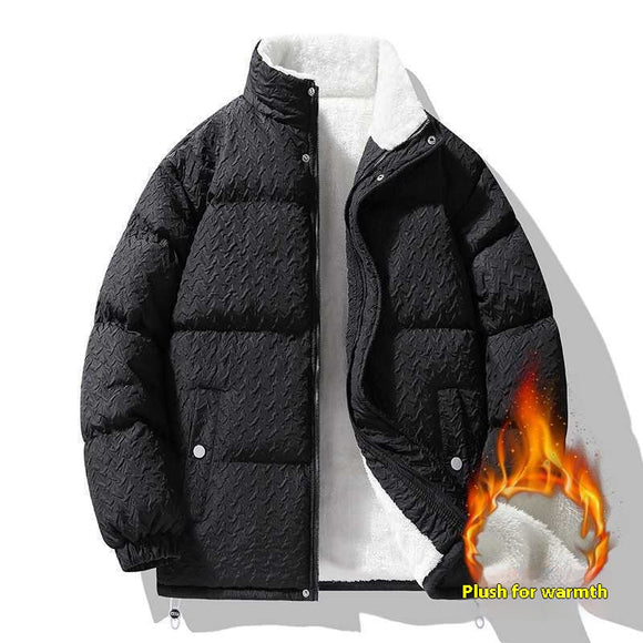 Abrigo Acolchado Yurong de Algodón Grueso - Estilo Casual Trendy