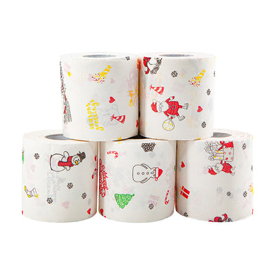 Papel Higiénico Navideño con Diseño Santa Claus - Decoración Festiva del Hogar - Image 9