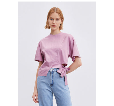 Playera Básica de Algodón para Mujer - Cuello Redondo, Corte Ajustado y Suave - Image 11