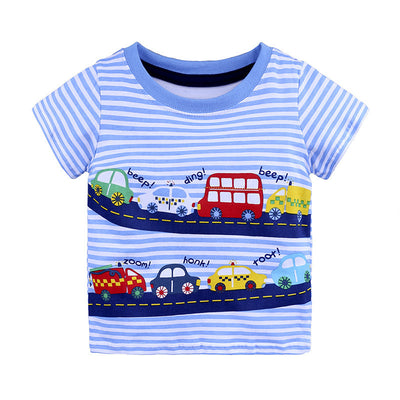 Playera de Algodón Tejido Manga Corta - Image 10