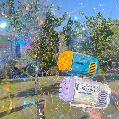 Pistola de Burbujas Automática 69 Agujeros con Luz LED - Juguete Infantil - Image 3