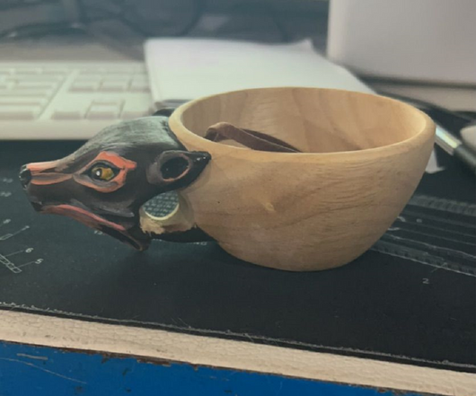 Taza Kuksa Escandinava Tallada a Mano - Taza de Madera para Camping y Café - Image 13