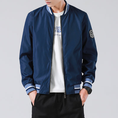 Chaqueta Universitaria Casual de Béisbol - Estilo Trendy