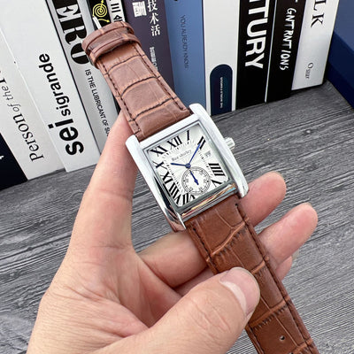 Reloj de Cuarzo Tanque Cuadrado para Hombre - Image 6