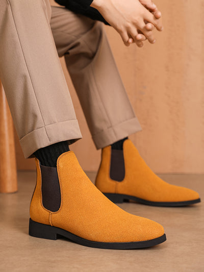 Zapatos Casuales Británicos con Elástico y Cordones para Hombre - Image 11