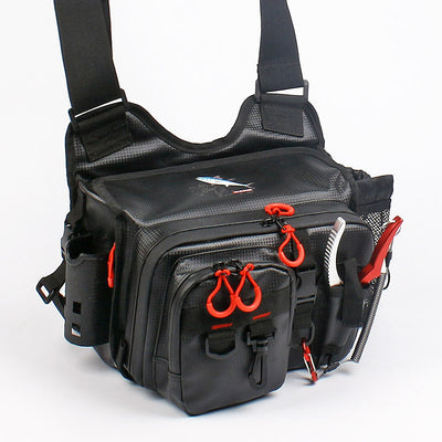 Mochila de Pesca con Bolsa para Carnada y Placa de Hierro - Image 6