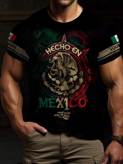 Camiseta Manga Corta Casual Ejecutiva con Impresión 3D Digital - Image 25