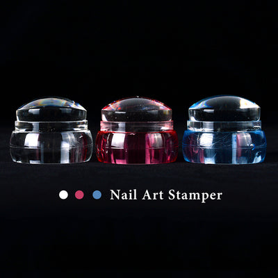 Sello de Transferencia para Uñas Transparente Tricolor - Image 15