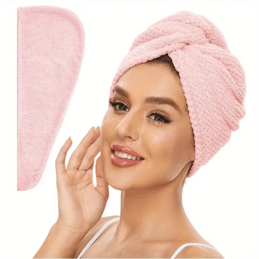 Gorro Secador de Microfibra Coral Ultra Absorbente - Image 6